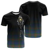 Stewart Of Appin Hunting Ancient Tartan Crest T-shirt - Alba Celtic Style